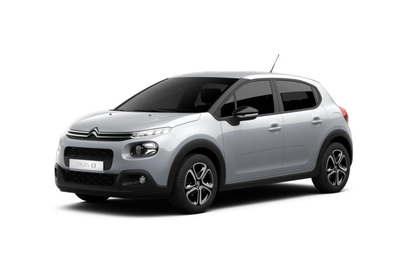 Citadine Citroën C3 en location en Martinique, LD Locations Sainte-Marie